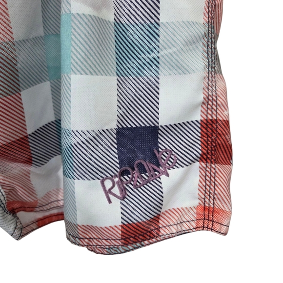⭐️Ripzone Plaid Mens Board Shorts Size XXL - Picture 5 of 7